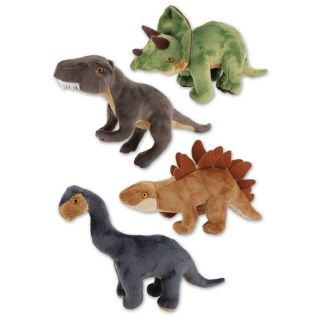 Obrázek z Dinosaurus plyš 30-40cm, 4dr 